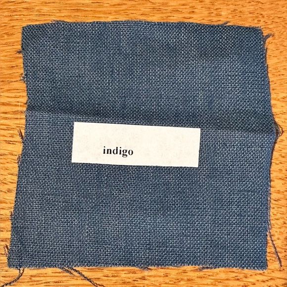 notPERFECTLINEN Maxi Wels Wide Leg indigo Linen Pants - Picture 5 of 5